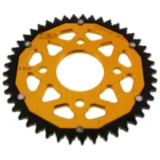 Kettenrad Dual 45Z Teilung 428 gold ZF Innendurchmesser 058 Lochkreis 090 passend für: Honda CBR, CB
