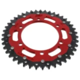 ZF Dual Kettenrad 43Z 525 rot - Innendurchmesser 110mm, Lochkreis 130