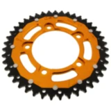 Kettenrad Dual 43Z Teilung 525 gold ZF Innendurchmesser 100 Lochkreis 120 passend für: Aprilia RSV4, Tuono