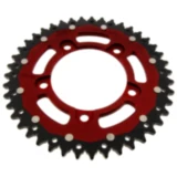 Kettenrad Dual 43Z Teilung 525 rot ZF Innendurchmesser 100 Lochkreis 120 passend für: Aprilia RSV4, Tuono