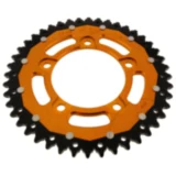 Kettenrad Dual 44Z Teilung 525 gold ZF Innendurchmesser 100 Lochkreis 120 passend für: Aprilia Shiver, Dorsoduro, Mana