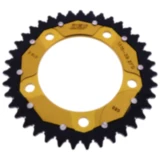 Kettenrad Dual 39Z Teilung 520 gold ZF Innendurchmesser 112 Lochkreis 138 passend für: Honda NC, CB, X - ADV