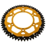 Kettenrad Dual 54Z Teilung 520 gold ZF Innendurchmesser 125 Lochkreis 150 passend für: Husqvarna FE, FC, TE