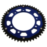 Kettenrad Dual 50Z Teilung 428 blau ZF Innendurchmesser 105 Lochkreis 125 passend für: Rieju Marathon, Tango, RS - 3