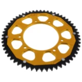 Kettenrad Dual 56Z Teilung 428 gold ZF Innendurchmesser 105 Lochkreis 125 passend für: Rieju Tango, RS - 3, MRT