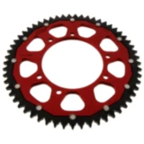 Kettenrad Dual 57Z Teilung 428 rot ZF Innendurchmesser 105 Lochkreis 125 passend für: Rieju Marathon, Tango, RS - 3