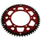Kettenrad Dual 55Z Teilung 428 rot ZF Innendurchmesser 108 Lochkreis 123 passend für: Aprilia RS, RS4, Tuono