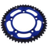 Kettenrad Dual 48Z Teilung 420 blau ZF Innendurchmesser 098 Lochkreis 115 passend für: KTM SX