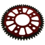Kettenrad Dual 54Z Teilung 428 rot ZF Innendurchmesser 074 Lochkreis 100 passend für: SWM SM, SMT