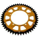 Kettenrad Dual 49Z Teilung 428 gold ZF Innendurchmesser 096 Lochkreis 108 passend für: MZ/MUZ SM