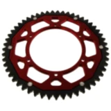 Kettenrad Dual 53Z Teilung 420 rot ZF Innendurchmesser 108 Lochkreis 123 passend für: Derbi GPR, Senda