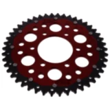 Kettenrad Dual 46Z Teilung 520 rot ZF Innendurchmesser 080 Lochkreis 104 passend für: Kawasaki Z, ZX - 6R, KLE