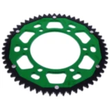 Kettenrad Dual 56Z Teilung 428 grün ZF Innendurchmesser 110 Lochkreis 130 passend für: Kawasaki Z, Ninja