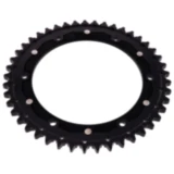 Kettenrad Dual 45Z Teilung 530 schwarz ZF Innendurchmesser 155 Lochkreis 176 passend für: Triumph Speed Triple, Sprint, Daytona