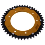 Kettenrad Dual 45Z Teilung 420 gold ZF Innendurchmesser 105 Lochkreis 125 passend für: Derbi Senda