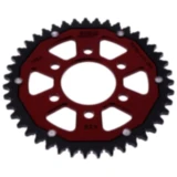 Kettenrad Dual 43Z Teilung 428 rot ZF Innendurchmesser 058 Lochkreis 082 passend für: Keeway RKS, K - Light, RKR