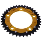 Kettenrad Dual 38Z Teilung 520 gold ZF Innendurchmesser 112 Lochkreis 138 passend für: Honda NC, CB, X - ADV