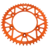 Alu - Kettenrad 48Z Teilung 520 orange JT Innendurchmesser 125 Lochkreis 150 passend für: Husqvarna FE, FC, TE
