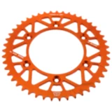 Alu - Kettenrad 47Z Teilung 520 orange JT Innendurchmesser 125 Lochkreis 150 passend für: Husqvarna FE, FC, TE