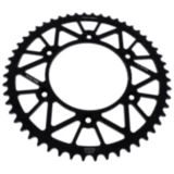 Alu - Kettenrad 52Z Teilung 520 schwarz JT Innendurchmesser 125 Lochkreis 153 passend für: Honda CRF, CR, XR