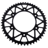 Alu - Kettenrad 51Z Teilung 520 schwarz JT Innendurchmesser 125 Lochkreis 153 passend für: Honda CRF, CR, XR