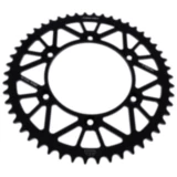 Alu-Kettenrad 50Z Teilung 520 schwarz für Motorräder