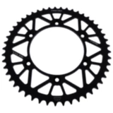 Alu-Kettenrad 49Z Teilung 520 schwarz für Motorräder