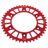 Alu - Kettenrad 44Z Teilung 520 rot JT Innendurchmesser 125 Lochkreis 153 passend für: Honda CRF, CR, XR