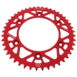 Alu - Kettenrad 45Z Teilung 520 rot JT Innendurchmesser 125 Lochkreis 153 passend für: Honda CRF, CR, XR