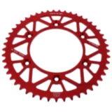 Alu - Kettenrad 49Z Teilung 520 rot JT Innendurchmesser 125 Lochkreis 153 passend für: Honda CRF, CR, XR