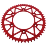 Alu - Kettenrad 52Z Teilung 520 rot JT Innendurchmesser 125 Lochkreis 153 passend für: Honda CRF, CR, XR