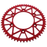 Alu - Kettenrad 53Z Teilung 520 rot JT Innendurchmesser 125 Lochkreis 153 passend für: Honda CRF, CR, XR