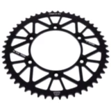 Alu-Kettenrad 52Z Teilung 520 schwarz für Motorräder JT