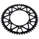 Alu - Kettenrad 52Z Teilung 520 schwarz JT Innendurchmesser 136 Lochkreis 156 passend für: Husqvarna TE, WR, SM, CR