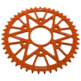 Alu - Kettenrad 45Z Teilung 520 orange Innendurchmesser 063 Lochkreis 110 passend für: Husqvarna Svartpilen, Vitpilen, SM