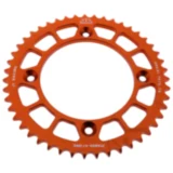 Alu - Kettenrad 47Z Teilung 428 orange JT Innendurchmesser 110 Lochkreis 132 passend für: KTM SX
