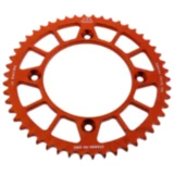 Alu - Kettenrad 50Z Teilung 428 orange JT Innendurchmesser 110 Lochkreis 132 passend für: KTM SX