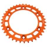 Alu - Kettenrad 38Z Teilung 520 orange JT Innendurchmesser 125 Lochkreis 150 passend für: Husqvarna FE, FC, TE