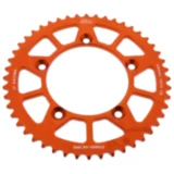 Alu - Kettenrad 48Z Teilung 420 orange JT Innendurchmesser 098 Lochkreis 115 passend für: KTM SX