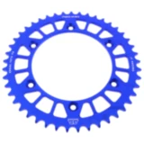 Alu - Kettenrad 45Z Teilung 520 blau JT Innendurchmesser 136 Lochkreis 156 passend für: Husqvarna TE, WR, SM, CR