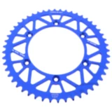 Alu - Kettenrad 50Z Teilung 520 blau JT Innendurchmesser 136 Lochkreis 156 passend für: Husqvarna TE, WR, SM, CR