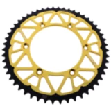 Kettenrad Twinstar 52Z Teilung 520 gold JT Innendurchmesser 130 Lochkreis 150 passend für: Fantic XEF, XX, XXF