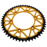 Kettenrad Twinstar 51 Zähne 520 Teilung gold