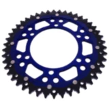 ZF Dual Kettenrad 46Z 525 Teilung blau für Motorräder