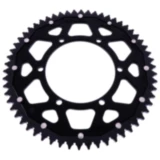 Kettenrad Dual 58Z Teilung 428 schwarz ZF Innendurchmesser 108 Lochkreis 123 passend für: Aprilia RS, RS4, Tuono