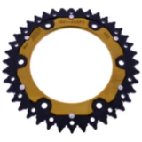 Kettenrad Dual 40Z Teilung 520 gold ZF Innendurchmesser 125 Lochkreis 153 passend für: Honda CRF