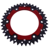 Kettenrad Dual 40Z Teilung 520 rot ZF Innendurchmesser 125 Lochkreis 153 passend für: Honda CRF