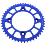 Alu - Kettenrad 47Z Teilung 428 blau JT Innendurchmesser 100 Lochkreis 120 passend für: Suzuki RM
