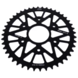Alu - Kettenrad 44Z Teilung 520 schwarz Innendurchmesser 063 Lochkreis 110 passend für: Husqvarna Svartpilen, Vitpilen, SM