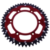 Kettenrad Dual 49Z Teilung 520 rot ZF Innendurchmesser 125 Lochkreis 150 passend für: Husqvarna FE, FC, TE
